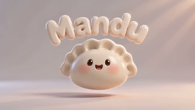 MANDU — 우리 방 AI 영상의 한 장면